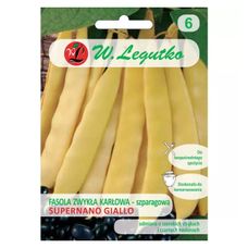 Fasola szparagowa żółta Supernano Giallo 40g Legutko
