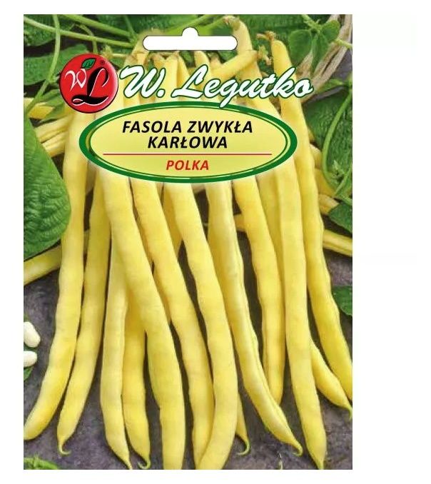 Fasola szparagowa ż&oacute;łtostrąkowa Polka 40g Legutko