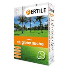 Trawa na gleby suche Fertile