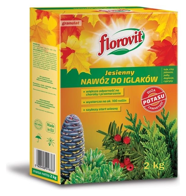 Florovit naw&oacute;z jesienny do roślin iglastych Inco