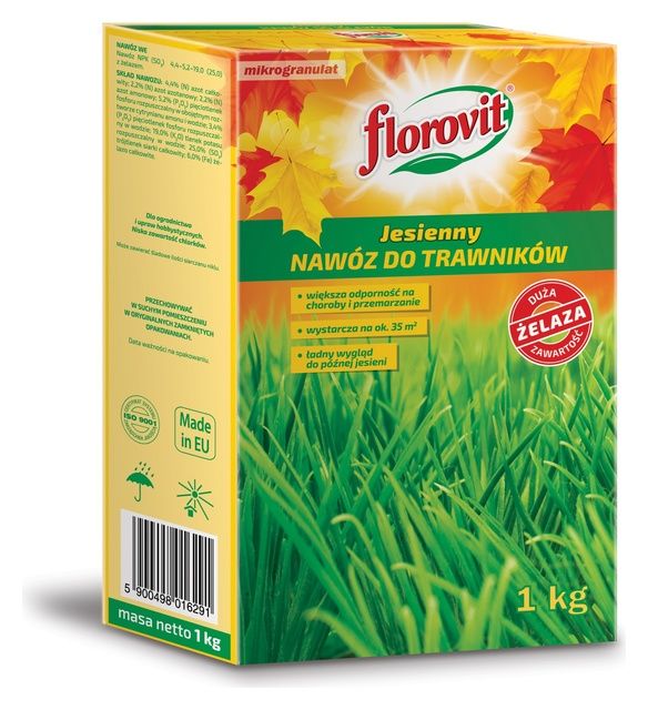 Florovit naw&oacute;z jesienny do trawnik&oacute;w Inco