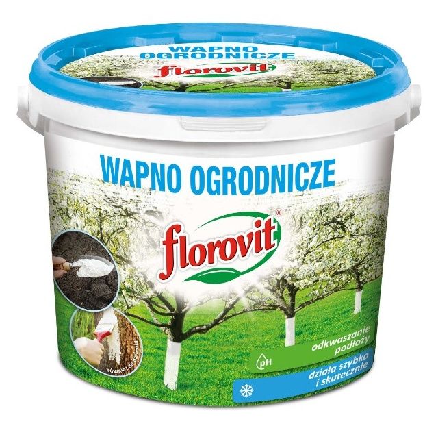 Florovit wapno ogrodnicze wiaderko 1kg Inco