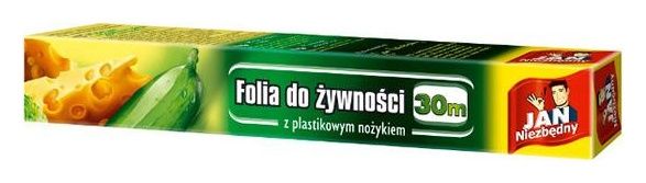 Folia do żywności z ostrzem 30 m Jan Niezbędny