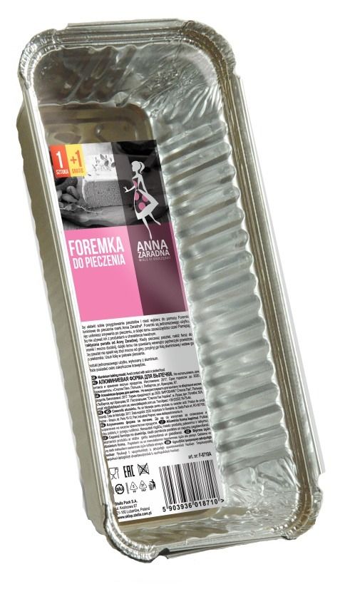Foremka aluminiowa do pieczenia 2 szt Anna Zaradna