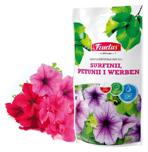 Fructus nawóz do surfinii, petunii, werben 250g Fosfan