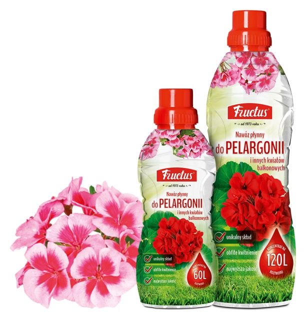 Fructus nawóz do pelargonii i innych kwiatów balkonowych Fosfan 