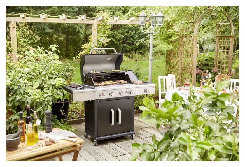 Grill gazowy TRITON maxX PTS 4.1 (15,5 kW) czarny 12968 Landmann