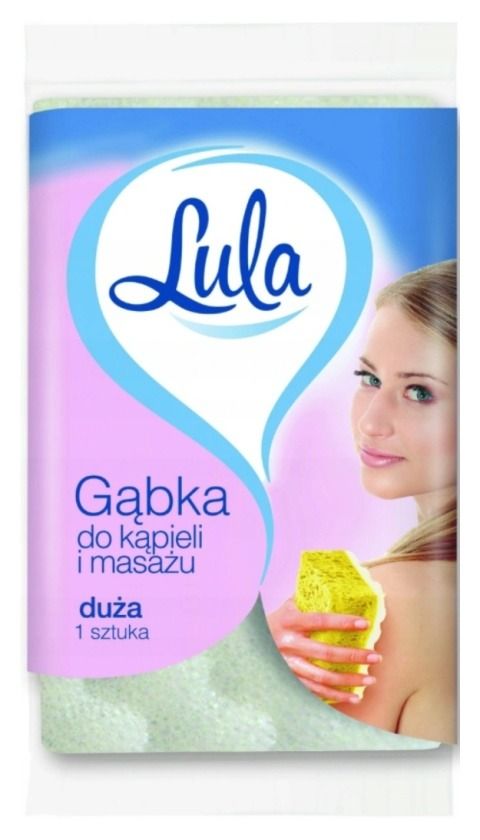 Gąbka do kąpieli i masażu duża Lula