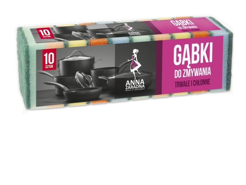 Gąbka kuchenna maxi 5szt vanilla latte Stella