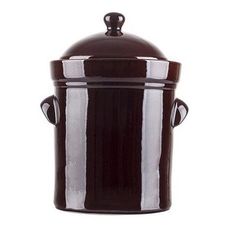 Garnek ceramiczny, beczka z pokrywą Bolesławiec