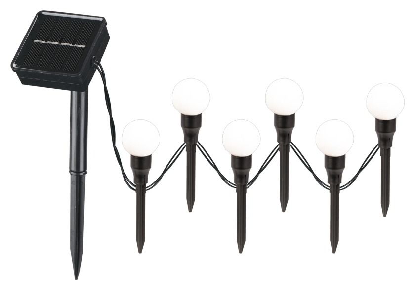 Girlanda solarna LED 6 kulek Sanico-Goldlux1