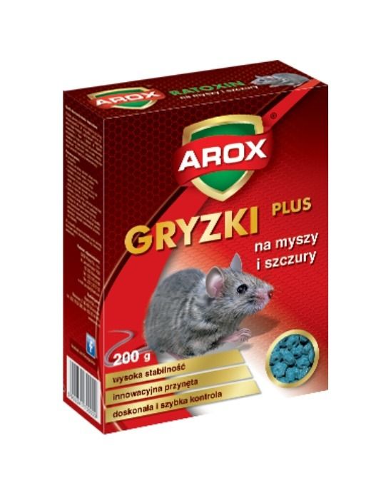 Gryzki plus Kostki na myszy i szczury 200g Arox