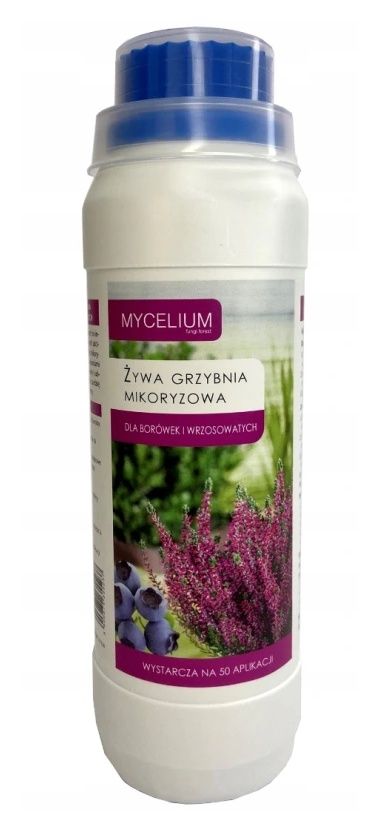 Grzybnia - mikoryza dla borówek i wrzosowatych 500ml Mycelium