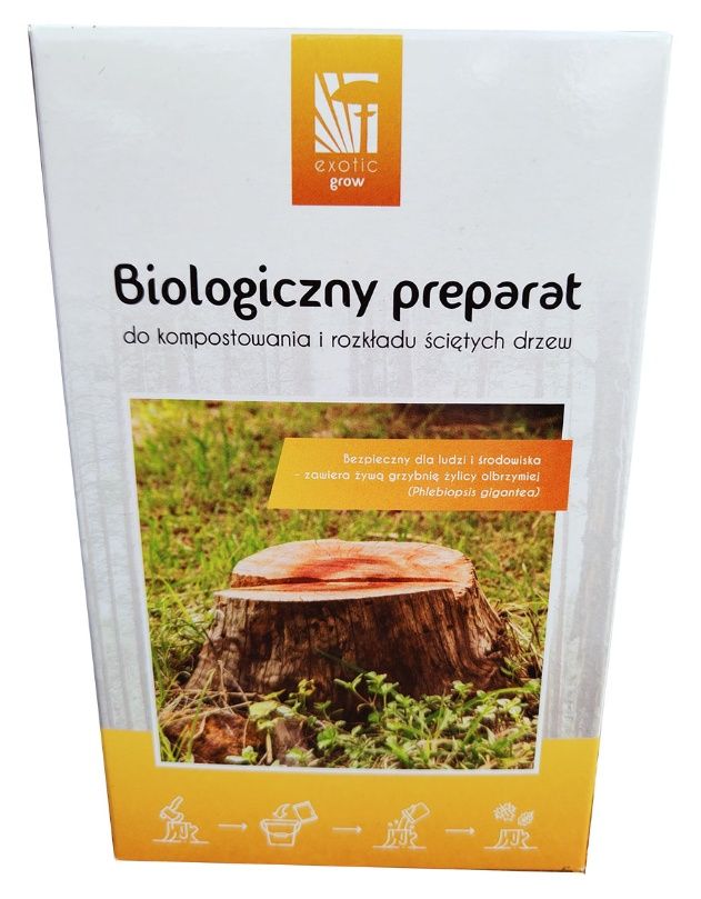 Preparat do rozkładu pni i ściętych drzew Planto