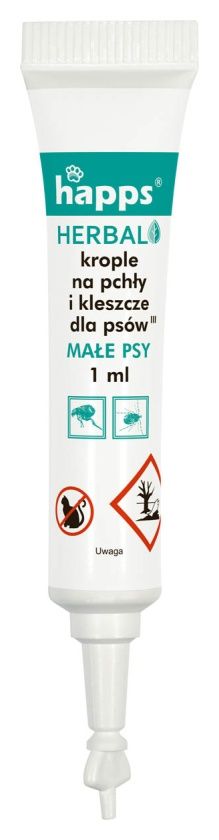 Krople przeciw pchłom i kleszczom dla ps&oacute;w HAPPS