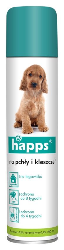 Środek przeciw pchłom 250ml HAPPS