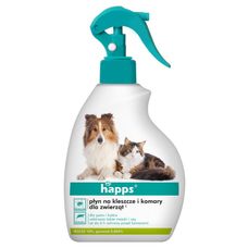 Płyn na kleszcze i komary dla zwierząt 200ml HAPPS