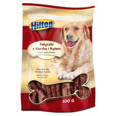 Przysmak dla psa kaczka + ryż 100g Hilton