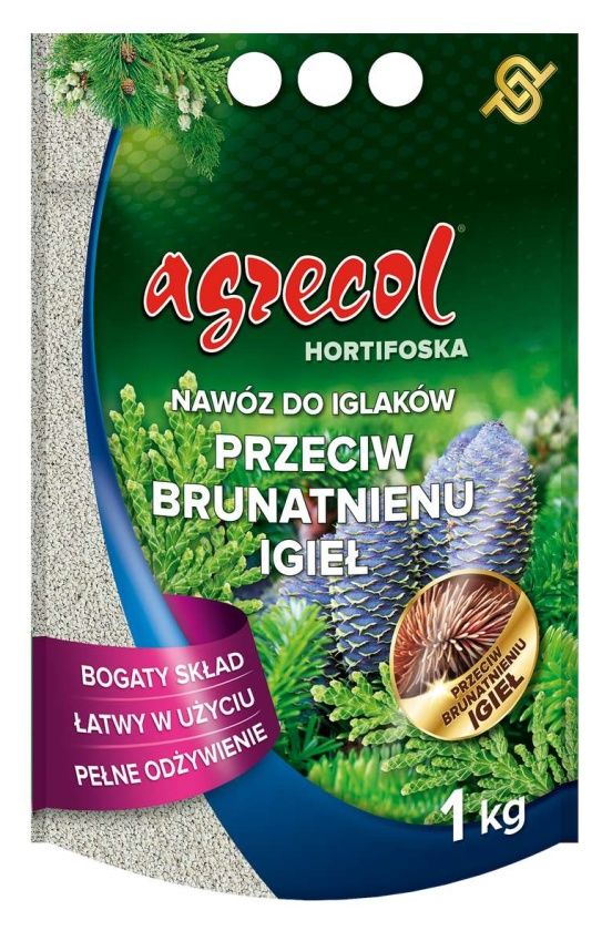 Hortifoska nawóz do iglaków przeciw brunatnieniu igieł  1kg
