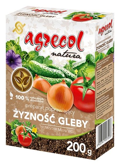 Humistar preparat poprawiający żyzność gleby 200 g Agrecol