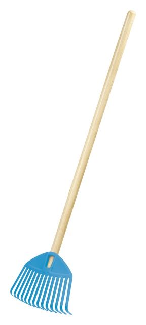 Grabie do liści dziecięce Focus Baby niebieski 217x155x710mm Prosperplast 