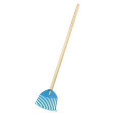 Grabie do liści dziecięce Focus Baby niebieski 217x155x710mm Prosperplast