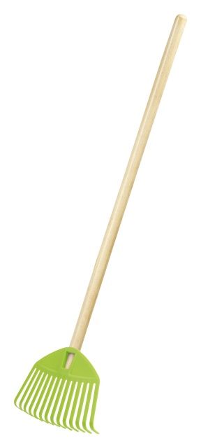 Grabie do liści dziecięce Focus Baby zielone 217x155x710mm Prosperplast 