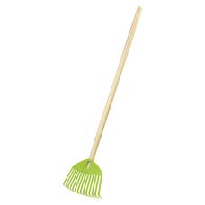 Grabie do liści dziecięce Focus Baby zielone 217x155x710mm Prosperplast