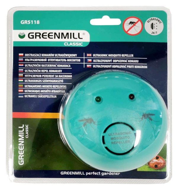 Odstraszacz komarów ultradźwiękowy Greenmill GR5118