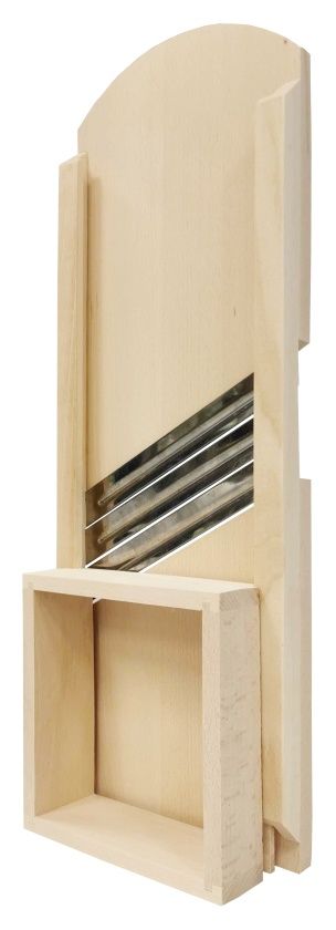 Szatkownica drewniana 3-nożowa z szufladką 56 CM Eko-drew 