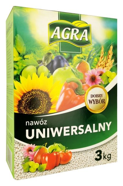 Nawóz granulowany uniwersalny 8kg Agra