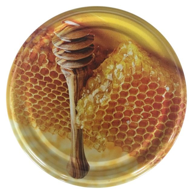 Nakrętka fi 66 4-zaczepowa Miód Honey 1250 sztuk Topyła