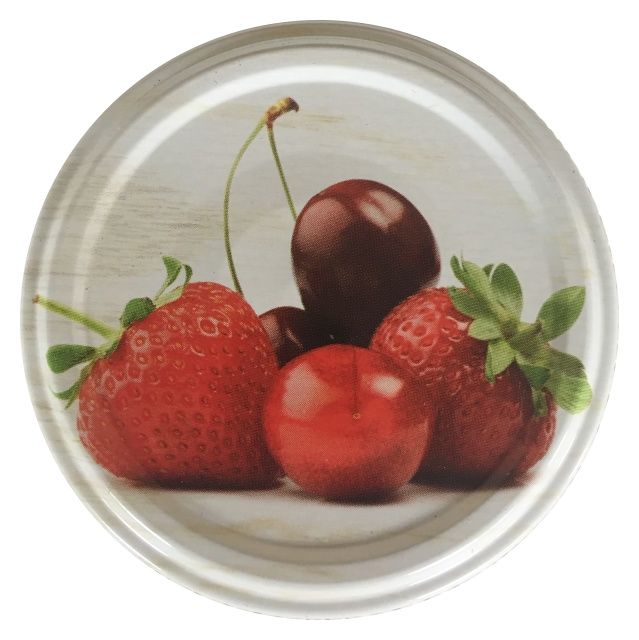 Nakrętka fi 66 4-zaczepowa Owoce Mix4 1250 sztuk 