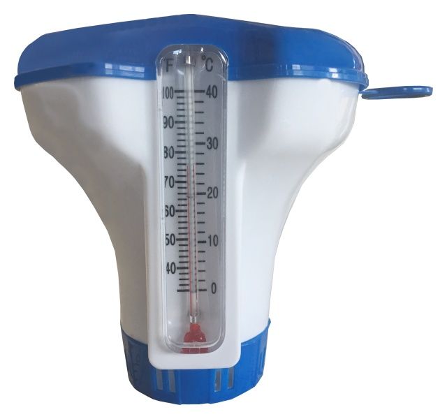 Dozownik na chlor z termometrem fi 12,7 cm Jilong