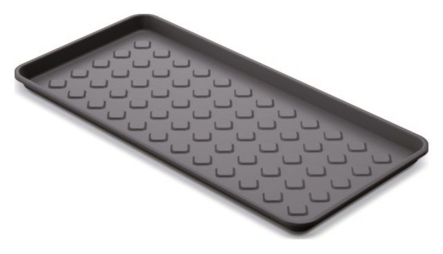 Tacka 716 x 348 x 33mm czarna Prosperplast IPO720