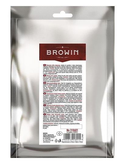 Jelita naturalne wieprzowe 28-30mm 15m Browin