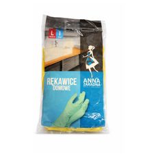 Rękawice gumowe rozmiar L Anna Zaradna