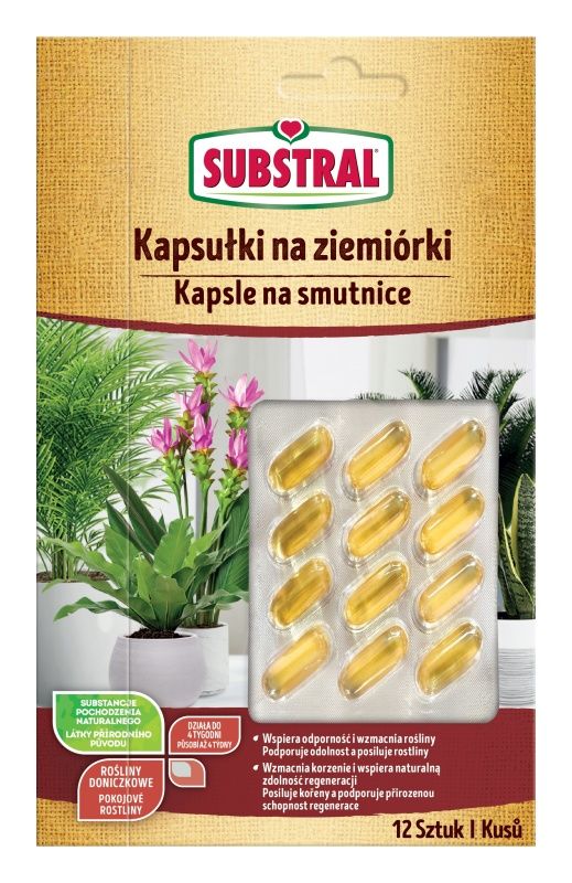 Kapsułki na ziemi&oacute;rki 12szt Substral