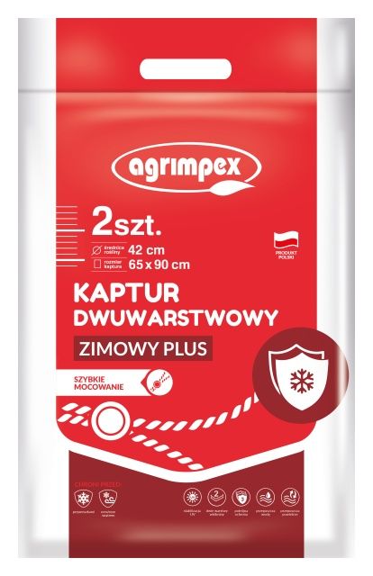 Kaptur ochronny dwuwarstwowy PLUS Agrimpex