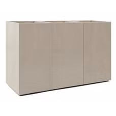 Kwietnik Karo Beton potrójny wysoki Recycled2