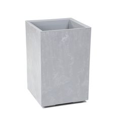 Kwietnik Karo Recycled Efekt Betonu wysoki 400x400x600 mm Lamela