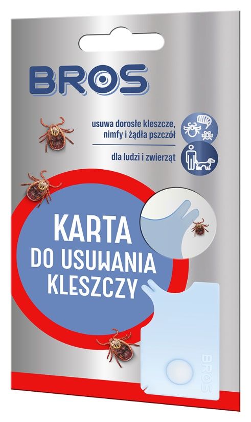 Karta do usuwania kleszczy Bros