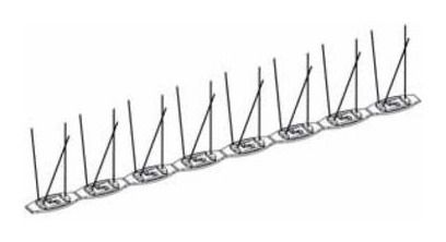 Kolce na ptaki 50 cm R-MAX