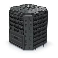 Kompostownik 720x715x766mm COMPOBOX IKLC310C czarny Prosperplast4