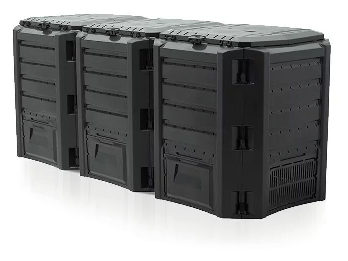 Kompostownik modułowy IKLM1200C-1200L czarny Prosperplast