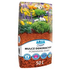 Kora mulcz dekoracyjny 50L pomarańczowy Hollas11