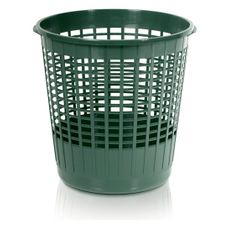 Kosz ogrodowy ażurowy od Katex wykonany z plastiku wysokiej jakości.