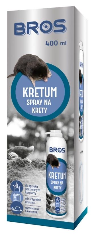 KRETUM aerozol na krety 400ml BROS
