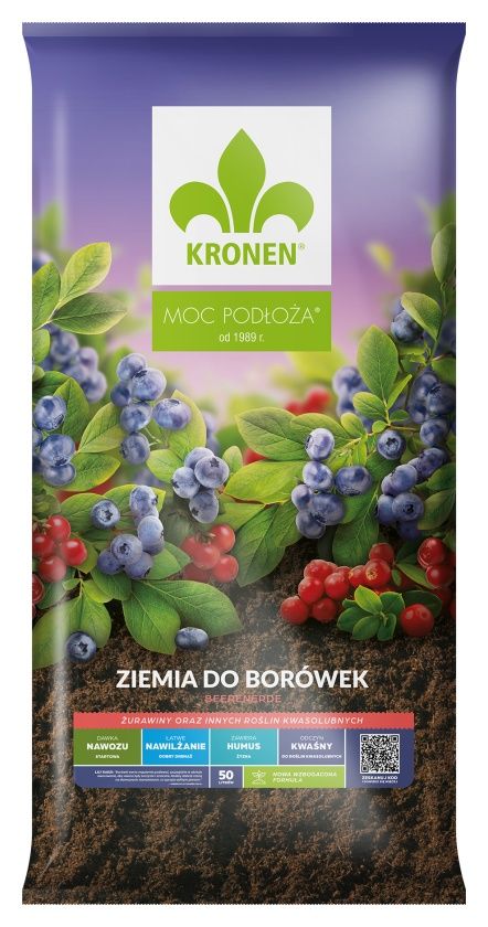 Ziemia do borówek 50 L Kronen