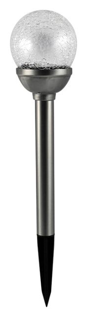 Lampa ogrodowa solarna Kula inox SL2302S Polux